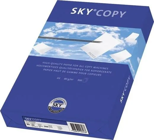 Prece Papīrs balts A3 Sky Copy 80g/m2 500 loksnes Attēls