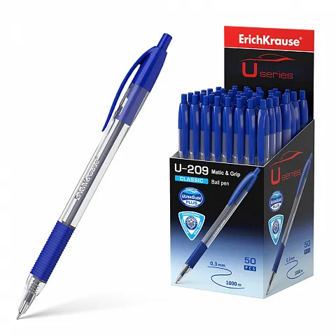 Prece Pildspalva lodīšu ErichKrause U209,1.0mm, zila Attēls
