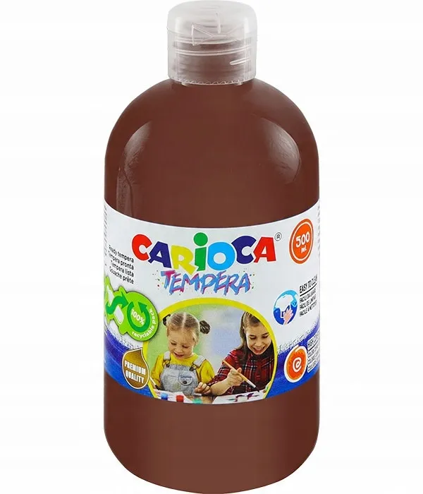 Prece Guaša krāsa 500ml Carioca 27/06 brūna Attēls