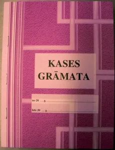 Prece Kases grāmata A5 50kompl. Attēls
