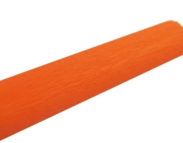 Prece Kreppapīrs 50x250cm tumši oranžs 24 Attēls