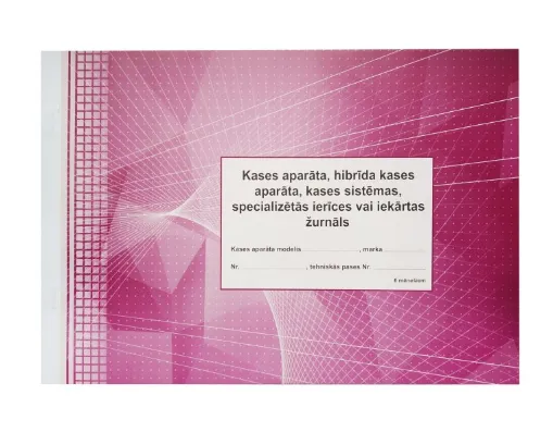 Prece EKA kases žurnāls A4, 6 mēneši Attēls