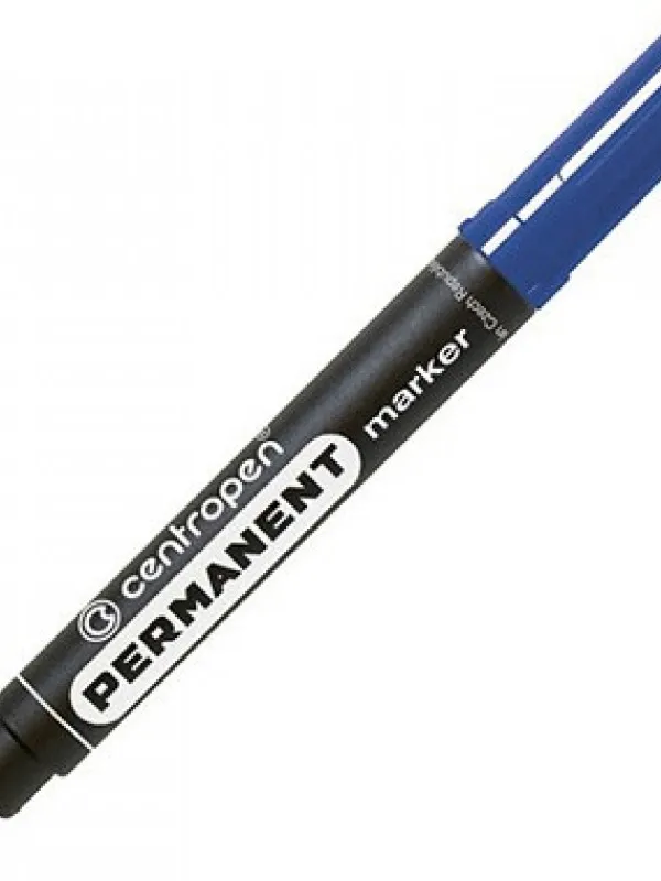 Prece Marķieris permanents 2.5mm zils konisks Attēls