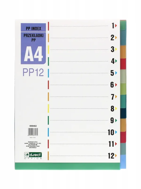 Prece Dokumentu sadalītājs 1- 12kr. Attēls