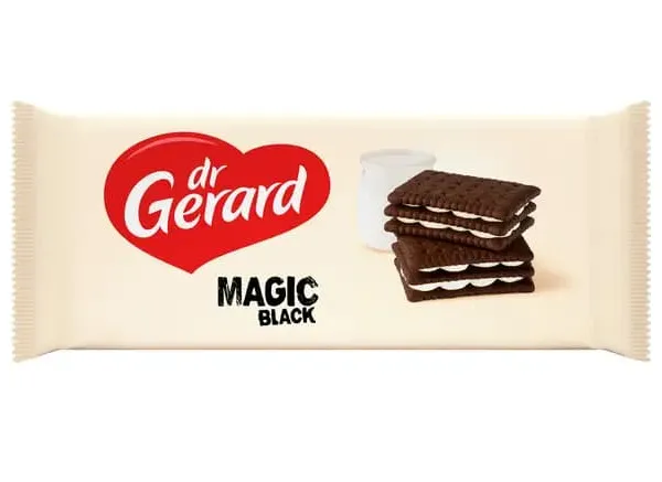Prece Cepumi Magic Black ar krējuma garšas krēmu 144g Attēls