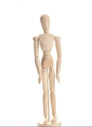 Prece Manekens koka 30cm Attēls