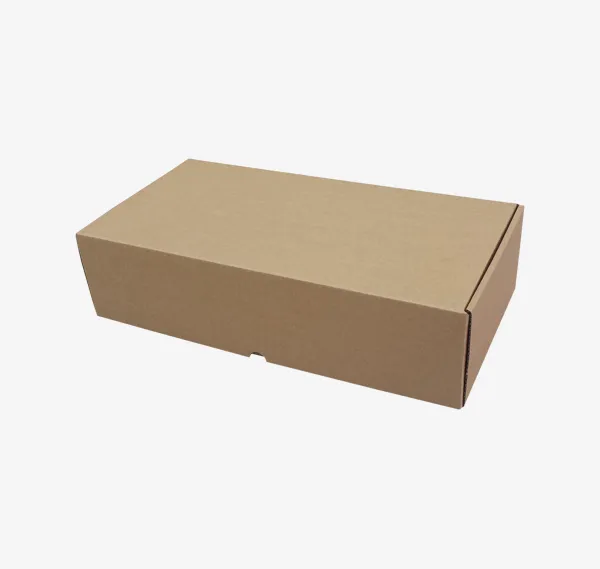 Prece Gofrēta kartona kaste 2 pudelēm 83x165x320 0.098kg/1gb. Attēls