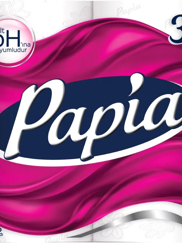 Prece Tualetes papīrs Papia, 8 ruļļi Attēls
