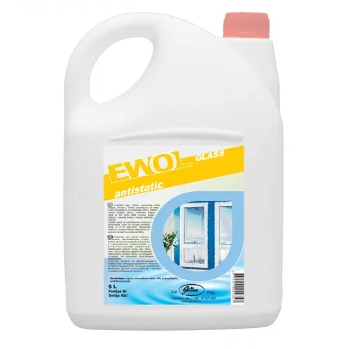 Prece Mazgāšanas līdzeklis EWOL Glass antistatic stiklam, 5L Attēls