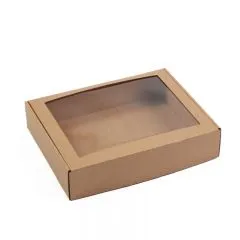 Prece Kartona kaste 250x200x55 mm balta (0.20kg/1gb) Attēls