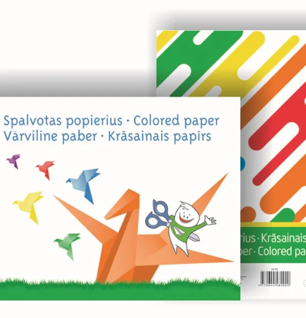 Prece Aplikāciju papīrs A4, 8 krāsas Attēls