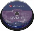 Prece Disks DVD+R 4.7GB Spindle 16X 120min Advanced AZO+ Attēls