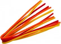 Prece Stieples dekoratīvas 50cm, 10gb, oranžie toņi Attēls