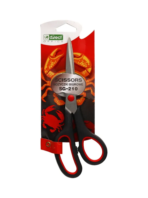 Prece Šķēres 21cm D.Rect SG210 gumijas rokturis Attēls