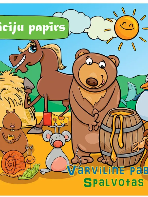 Prece Aplikāciju papīrs A4, 8 krāsas Attēls