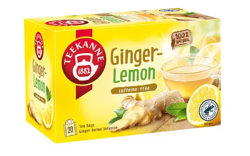 Prece Tēja augļu Teekanne Ginger-Lemon 20x1.75g Attēls