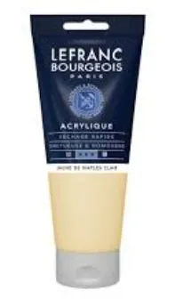 Prece Akrilkrāsa LB 200ml naples yellow light 887 Attēls