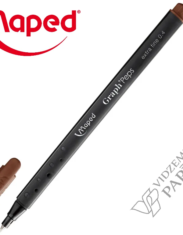 Prece Flomāsterpildspalva Maped Graph Peps 0.4, woody brown Attēls
