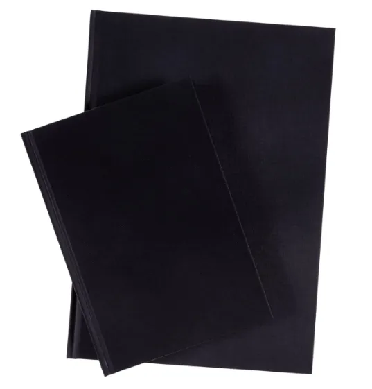 Prece Skiču bloks A5/80lp., 150g/m2, melns Attēls