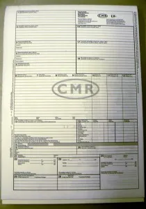Prece Starpt. preču-transp.p/z CMR bez Nr. Attēls