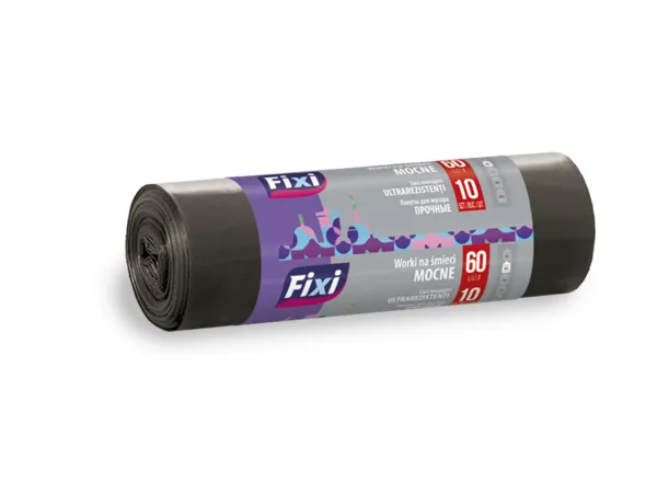 Prece Maisiņi atkritumu 60L 10gab/rullī 0.184kg/rullis Attēls