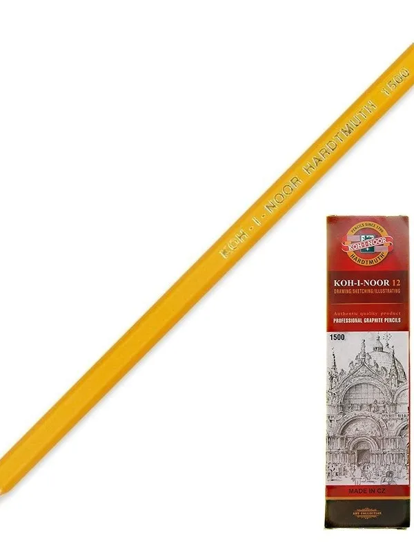 Prece Zīmulis Koh-i-noor Hardtmuth 1500/ 3B uzasināts Attēls