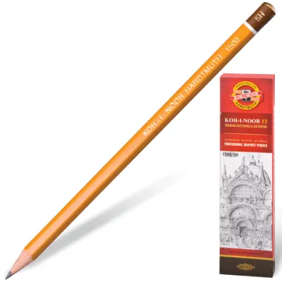 Prece Zīmulis Koh-i-noor Hardtmuth 1500/ 5H uzasināts Attēls