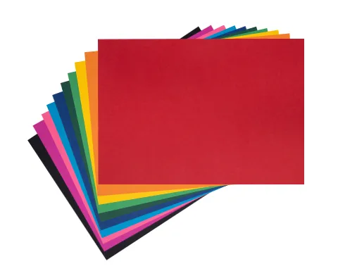 Prece Kartons Kreska A4, 170g/m², 20lp,asorti krāsas Attēls