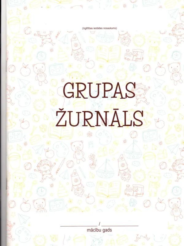 Prece Pirmskolas grupas žurnāls Attēls