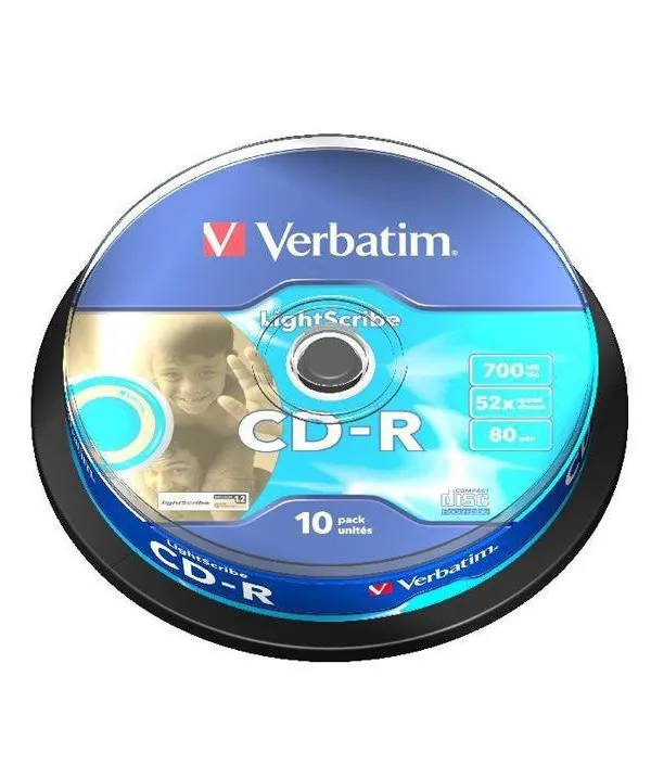 Prece Disks CD-R Verbatin 700MB 52X ,1 gb Attēls