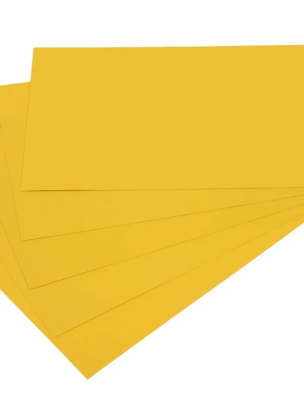 Prece Kartons Kreska A4, 170g/m², 20lp, dzeltens Attēls