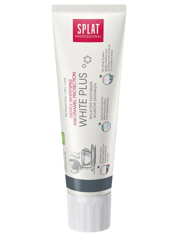 Prece Zobu pasta Splat Professional white Plus 100ml Attēls