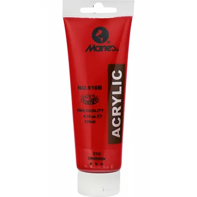 Prece Akrilkrāsa Maries 816B-315 120ml sarkana Attēls