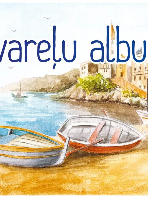 Prece Akvareļu albums A4, 15 lapas Attēls
