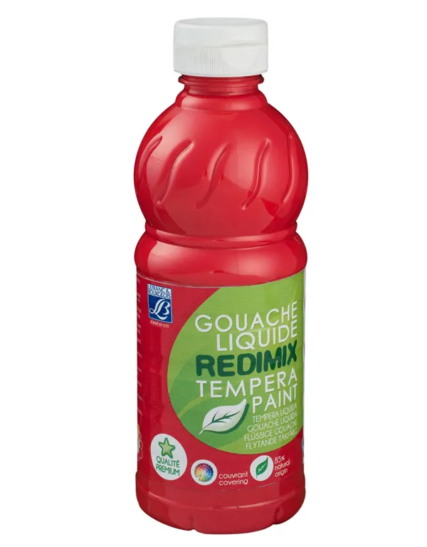 Prece Guaša krāsa Redimix 500ml 327 carmine Attēls