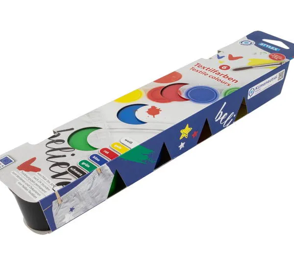 Prece Tekstilkrāsas 6x40 ml Attēls