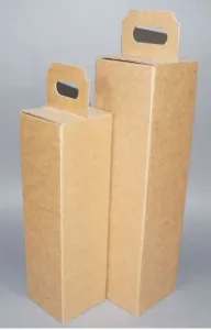 Prece Gofrēta kartona kaste 80x80x270mm Attēls