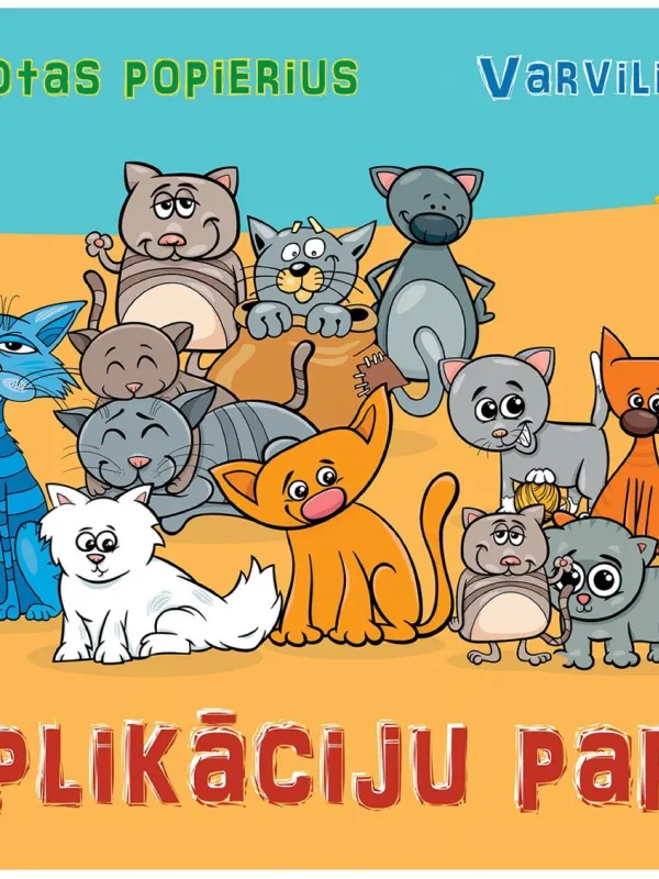 Prece Aplikāciju papīrs A3, 8 krāsas Attēls