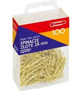 Prece Saspraudes zelta krāsā 28mm Grand 100gab. Attēls