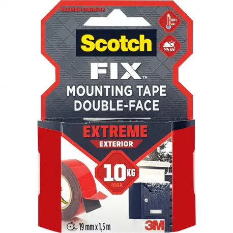 Prece Līmlenta 3M montāžas Extreme 19mmx1,5m Attēls