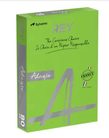 Prece Papīrs krāsains A4/160g , Adagio 250lp g. 52 Deep Green Attēls