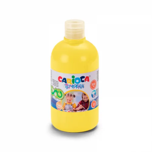 Prece Guaša krāsa 500ml Carioca 27/06 citrondzeltena Attēls