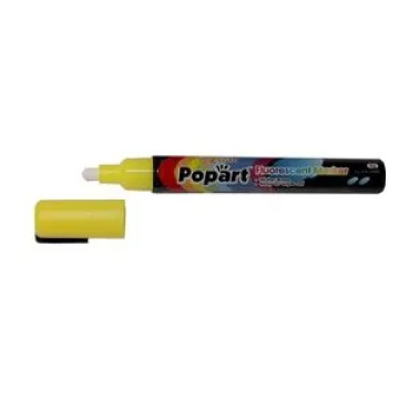 Prece Marķieris fluorescējošs Popart 8g dzeltens Attēls