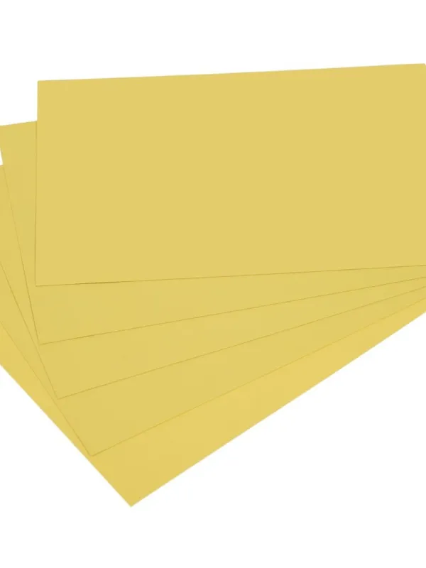 Prece Kartons Kreska A4, 170g/m², 20lp, gaiši dzeltens (citrons) Attēls