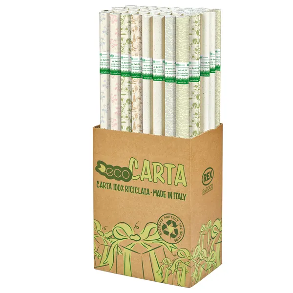 Prece Dāvanu papīrs 200x70cm Eco Recycled Design Attēls