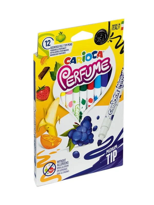 Prece Flomāsteri CARIOCA Perfume, 12 krāsas Attēls