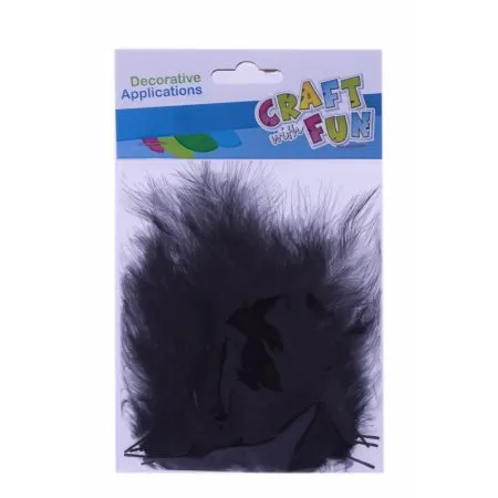 Prece Dekors spalvas melnas 5-9 cm 3 gr. Attēls