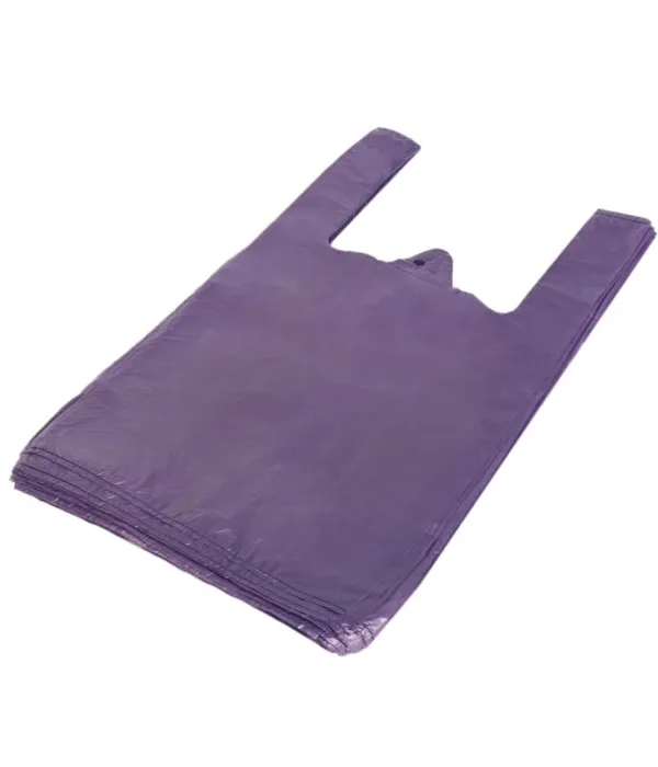 Prece Maisiņš HDPE 24x12x45 (t/gb 2.727) 1gb, violeti, 10my Attēls