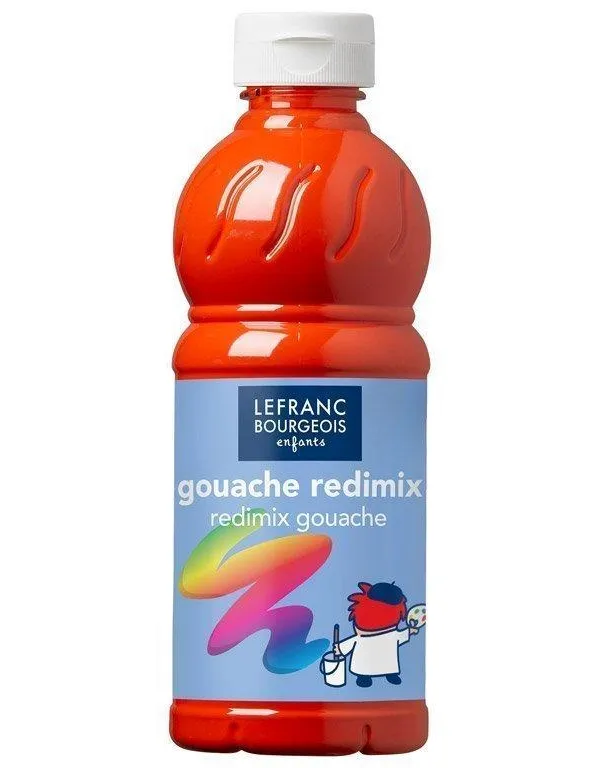 Prece Guaša krāsa 1000ml Redimix 201 oranža Attēls