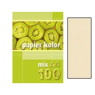 Prece Papīrs Kreska A4, 80g/m², 100lp, vaniļas krāsa Attēls